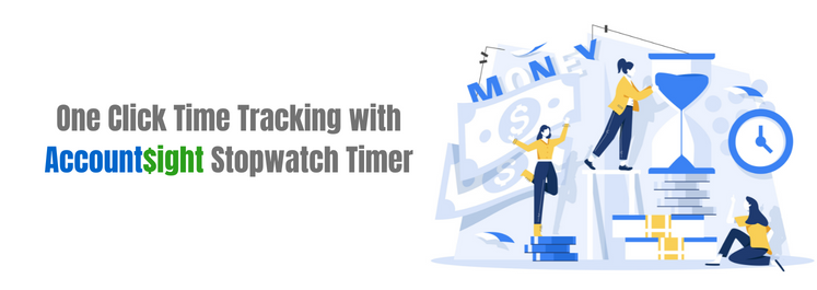 Time Tracking with AccountSight Stopwatch Timer