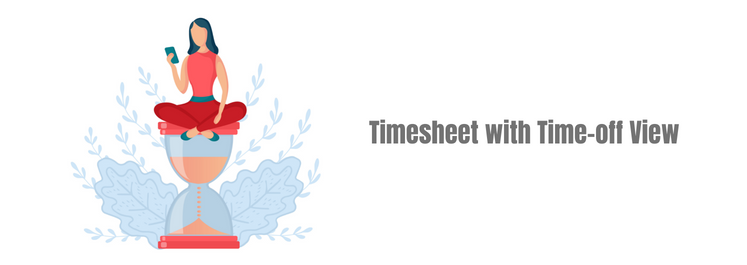 Timesheet with Time-off View